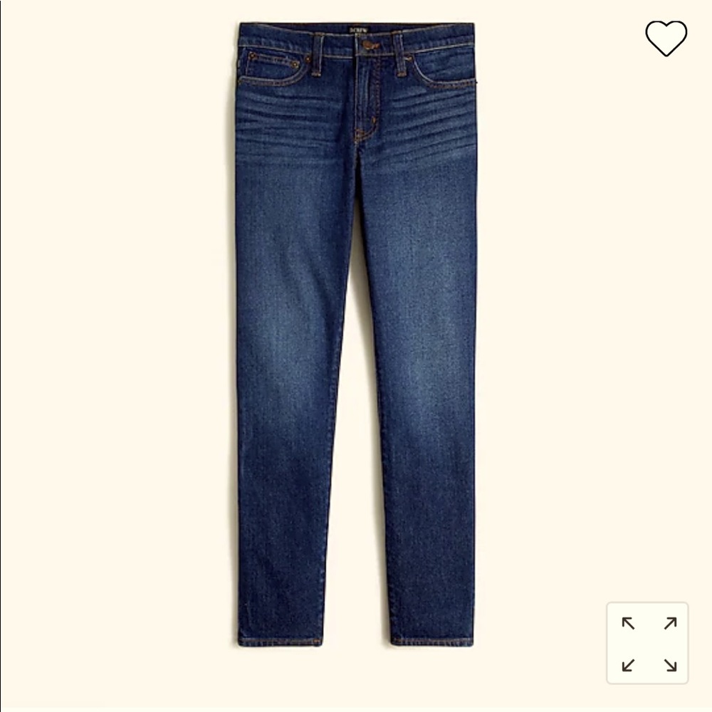 J. Crew Factory 9” High-Rise Skinny Sz 28 Classic Fit  Perfect Blue Wash NWT